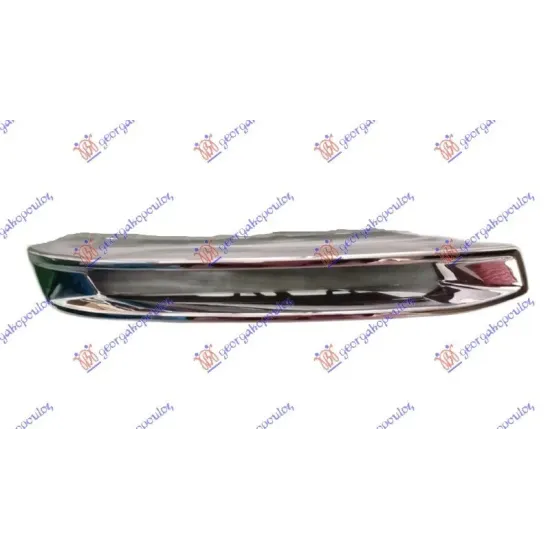 FRONT BUMPER GRILLE FRAME CHROME (WITH DRL) (AMG LINE)