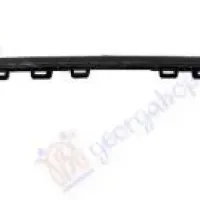 REAR BUMPER MOULDING UPPER BLACK POLISHED