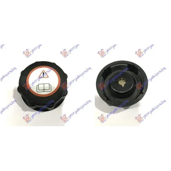 AUXILIARY TANK CAP PETROL 2.0L - DIESEL 2.5L (1,2bar)