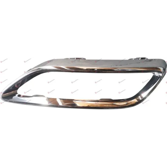 REAR BUMPER SPOILER CHROME FRAME (S-LINE)