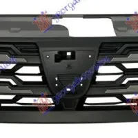 GRILLE BLACK WITH 4 MOULDINGS CHROME (STEPWAY)
