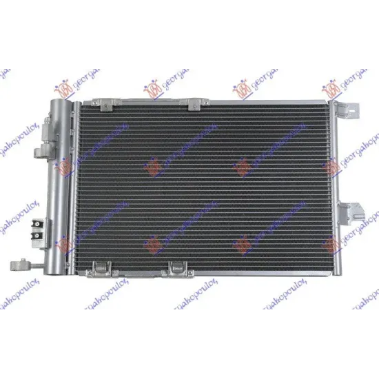 CONDENSER ASSEMBLY -02 M/A (54x38.2x1.6) (HOSE-FILTER SAME SIDE)