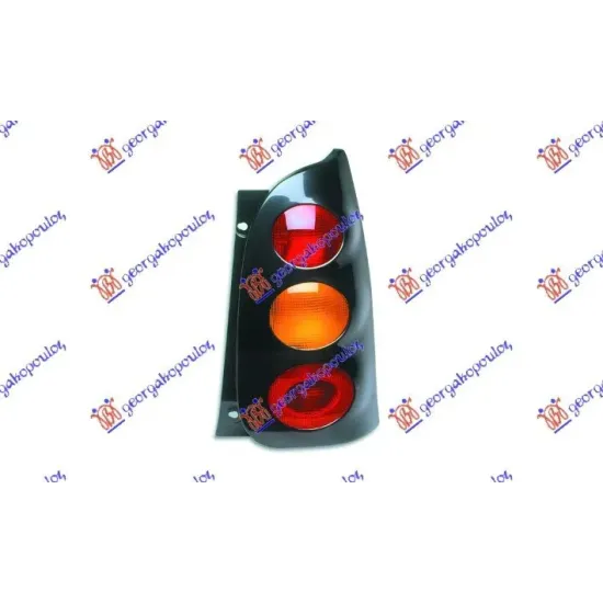 TAIL LAMP -02 (BLACK FRAME) (MARELLI)