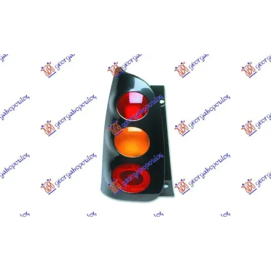 TAIL LAMP -02 (BLACK FRAME) (MARELLI)