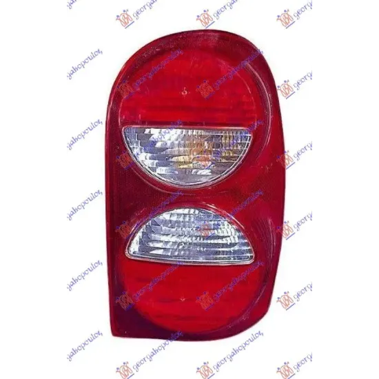 TAIL LAMP 05- (WITH 3 BULBS - WOUT FOG LAMP) (E)