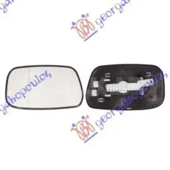 DOOR MIRROR GLASS HEATED (ROUND BASE) (ONLY FOR AFTER MARKET MIRROR)