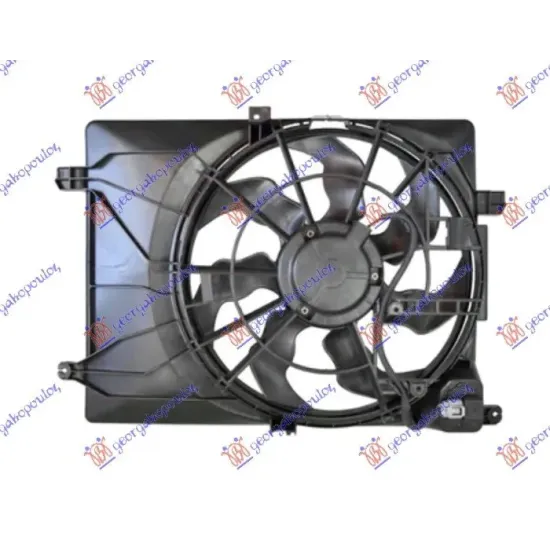 COOLING FAN ASSEMBLY 2.0 CRDI DIESEL (466mm) (3 pins) KOREAN