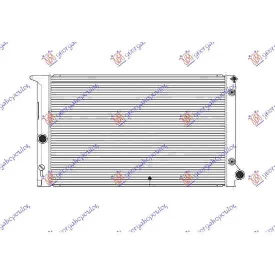 RADIATOR 1.3-1.4-1.6-1.8 PETROL AUTO (600x375) (KOYO)