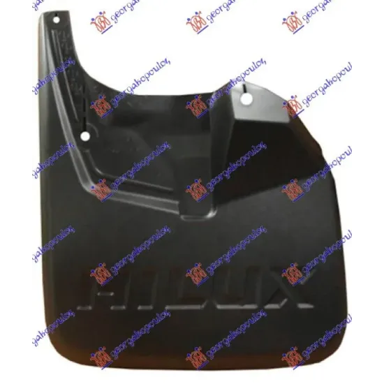 MUD FLAP FRONT 4WD