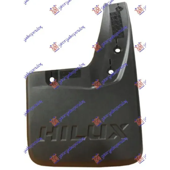 MUD FLAP REAR 4WD