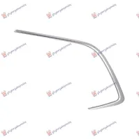 FRONT BUMPER GRILLE MOULDING SILVER