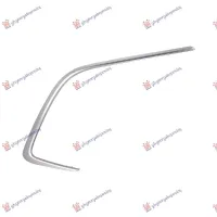 FRONT BUMPER GRILLE MOULDING SILVER