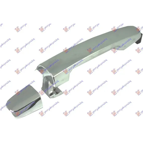 DOOR HANDLE FRONT OUTER CHROME (WITHOUT KEY HOLE)