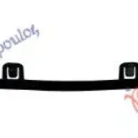 FRONT BUMPER MOULDING LOWER BLACK POLISHED (AMG LINE)