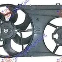 ANSAMBLU VENTILATOR RĂCIRE DUBL. (1 MOTOR) 2.2TDCi -A/C