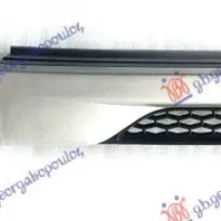 FRONT FENDER/DOOR MOULDING SILVER/BLACK (SET)