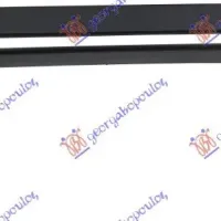 FRONT BUMPER GRILLE SIDE MOULDING UPPER BLACK