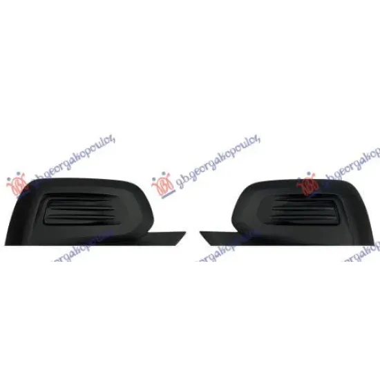 FRONT BUMPER GRILLE (WITHOUT FOG L. HOLE) (SET)