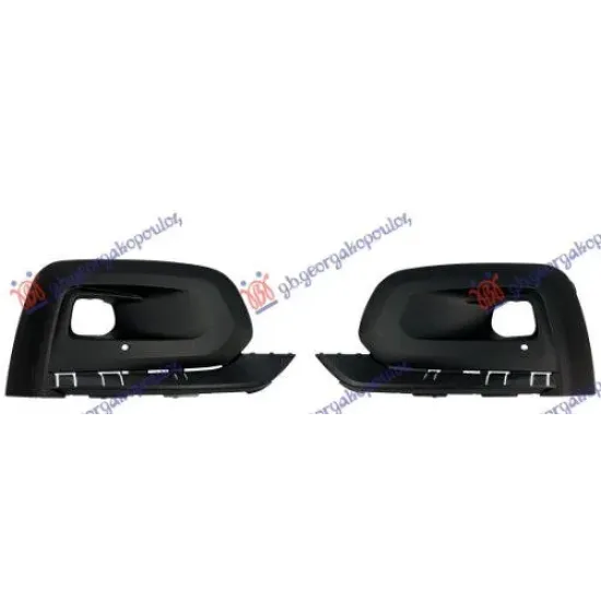 FRONT BUMPER GRILLE (WITH FOG L. HOLE) (SET)