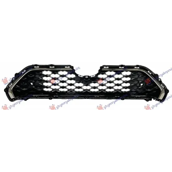 FRONT BUMPER GRILLE (WITH SENSOR HOLE) WITH CHROME FRAME (PLUG-IN HYBRID)