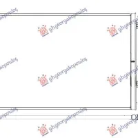 ADDITIONAL RADIATOR 3.0 TFSi PETROL (615x430x16)