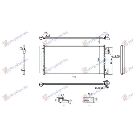 CONDENSER (652x304x12)