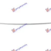 REAR BUMPER MOULDING CENTER CHROME