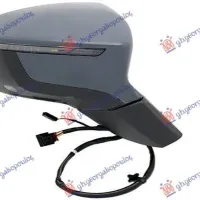 DOOR MIRROR ELECTRIC HEATED FOLDABLE WITH MEMORY (WITH SIDE L. & FOOT LAMP & SIDE ASSIST) (15pin) (CONVEX GLASS)