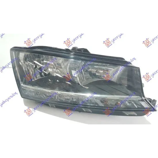 HEAD LAMP (H7/H7) WITH LED DRL (E) (DEPO)