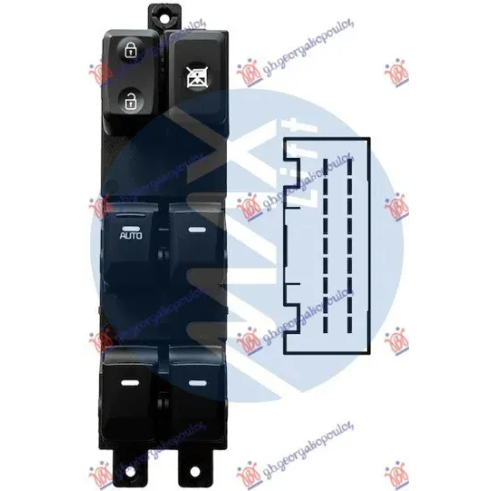 DOOR SWITCH FRONT (Quatern)(18pin) (AUTO)