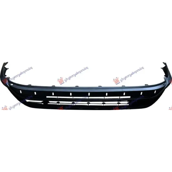 FRONT BUMPER GRILLE WITH MOULDING HOLE