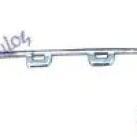 FRONT BUMPER MOULDING CHROME (AMG)