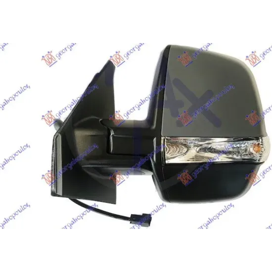 DOOR MIRROR CABLE PRIMED (WITH SIDE LAMP) (CARGO) (A QUALITY) (CONVEX GLASS)