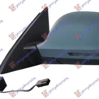 DOOR MIRROR ELECTRIC HEATED PRIMED (WITH LAMP) (A QUALITY) (ASPHERICAL GLASS)