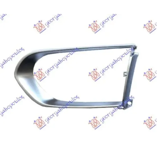 FRONT BUMPER GRILLE FRAME CHROME (R)