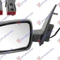 DOOR MIRROR ELECTRIC HEATED FOLDABLE PRIMED (WITH SENSOR) (8 PIN) (A QUALITY) 11- (CONVEX GLASS)