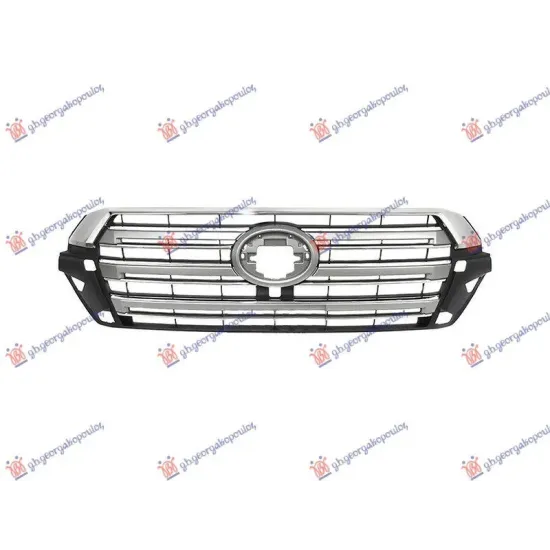 GRILLE CHROME/SILVER/BLACK 19-