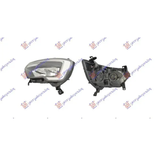 HEAD LAMP ELECTRIC WITH LED DRL (E) (DEPO)