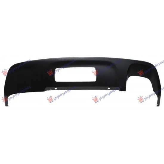 REAR BUMPER SPOILER PRIMED (WITH TOW HOOK HOLE) (WITH ONE TWIN EXHAUST HOLE)