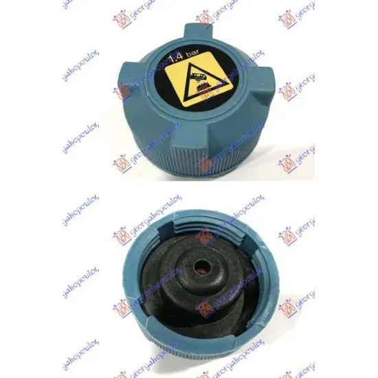 AUXILIARY TANK CAP BLUE PETROL 1.6TS - DIESEL 1.9JTD (1,4bar)