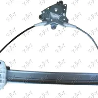 WINDOW REGULATOR ELECTRIC WITHOUT MOTOR (GL)