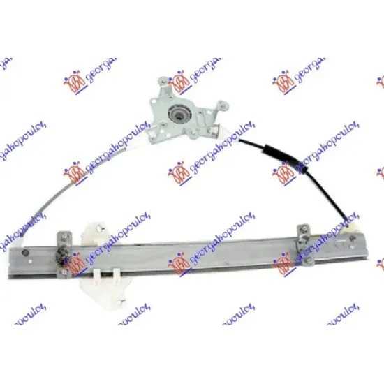 FRONT WINDOW REGULATOR ELECTRIC (WITHOUT MOTOR .) (GLS)