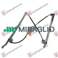 FRONT WINDOW REGULATOR ELECTRIC (WITHOUT MOTOR) (COMFORT) (A QUALITY)