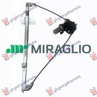 FRONT WINDOW REGULATOR ELECTRIC (WITHOUT MOTOR) (WITH SINGLE RAIL) (2PIN) (A QUALITY)