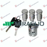 CYLINDERS AND STARTER WITH KEY (4 PCS)