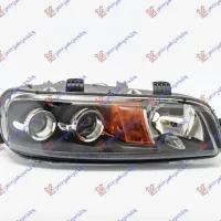 HEAD LAMP ELECTRIC .(WITH FOG) H7/H7/H3 (DEPO)