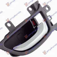 DOOR HANDLE REAR INNER CHROME/BLACK