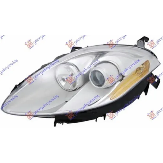 HEAD LAMP ELECTRIC CHROME -10 (E) (TYC)