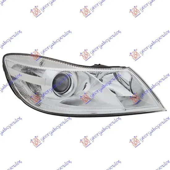 HEAD LAMP ELECTRIC .(WITHOUT LOGO)(WITH MOTOR)(E) (DEPO)