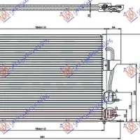 CONDENSER PETROL-DIESEL (54x38.2)